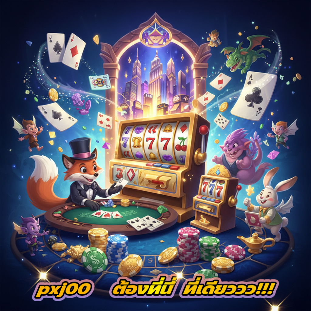 ทำความรู้จักกับ pxj00 เส้นทางลัดสู่การเป็นเศรษฐีสล็อตออนไลน์